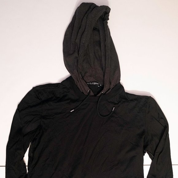 Dolce and Gabanna Light Weight Contrast Hoodie